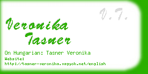 veronika tasner business card